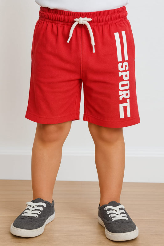 SPORT Red Nicker Boys