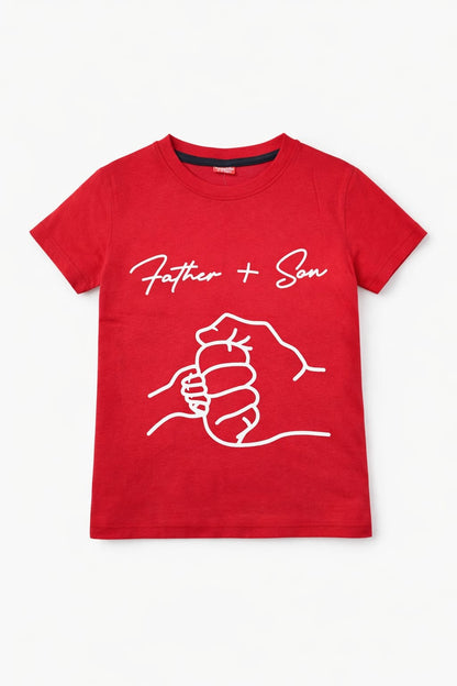 Father & Son Handshake T- shirt 249