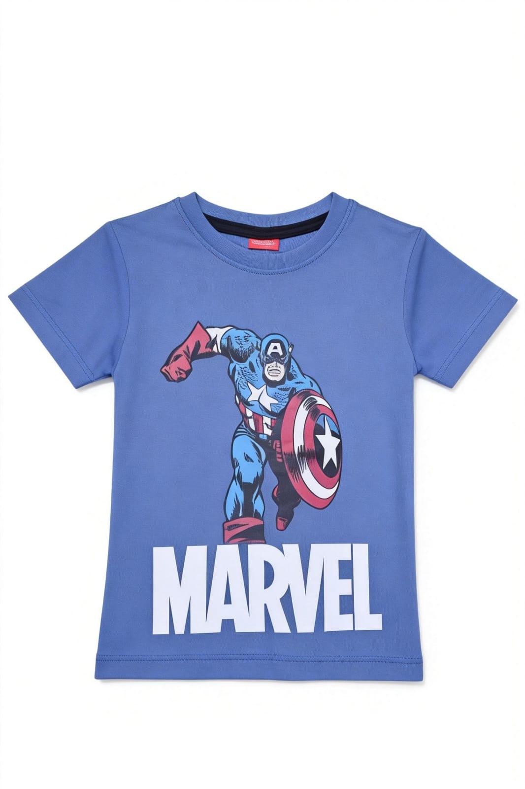Captain America Blue Printed T-shirt  233
