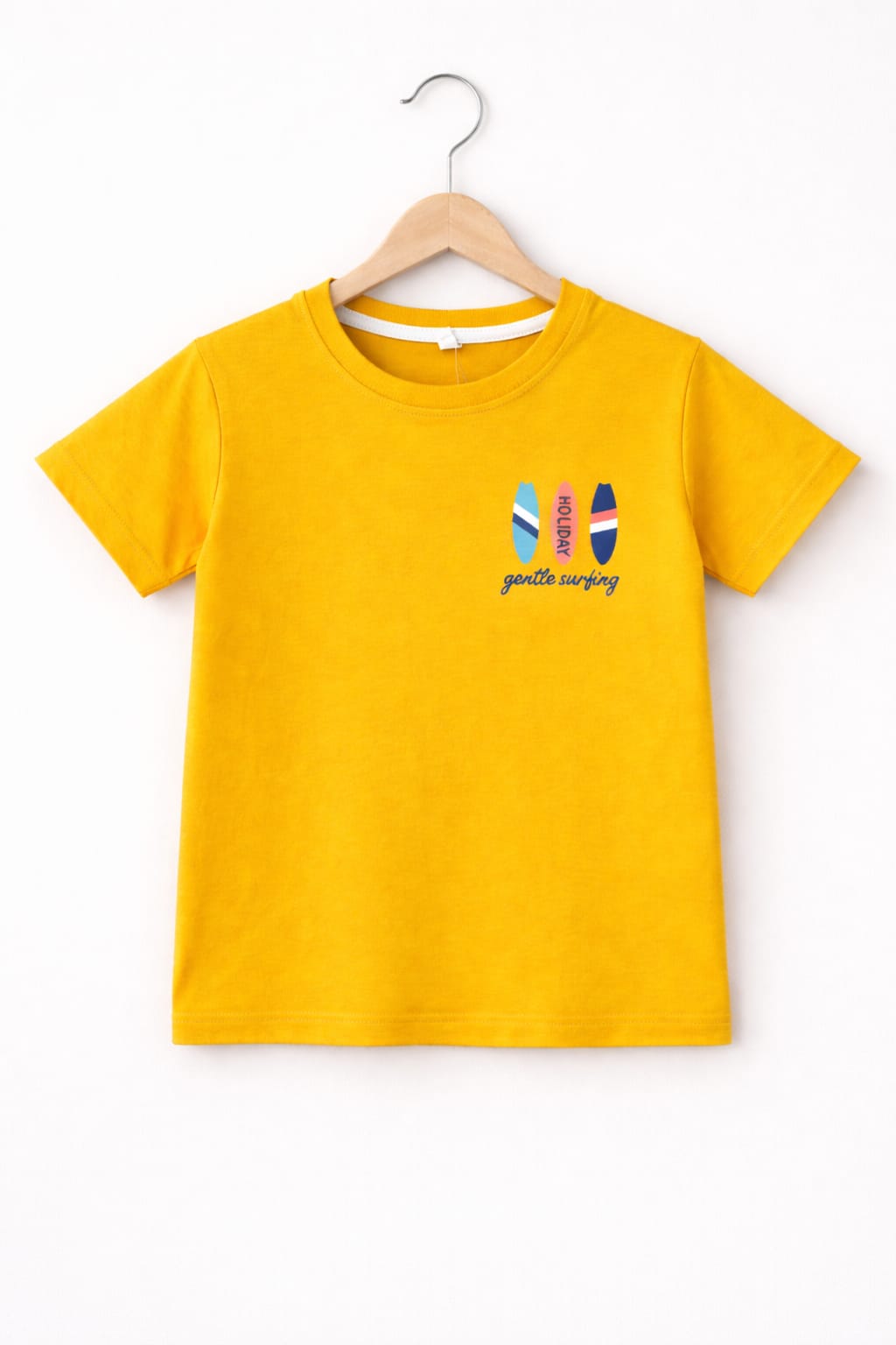 Blue & Boys T-Shirtpink Skates  Printed Yellow 413