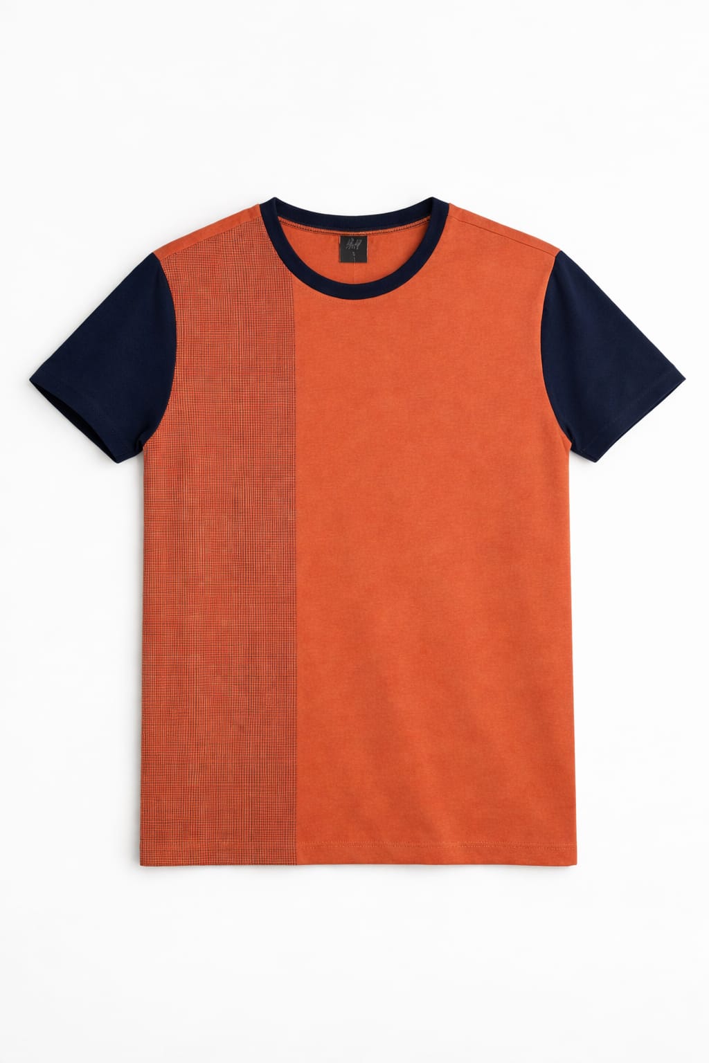 Brown & Black Men's T-Shirt 538