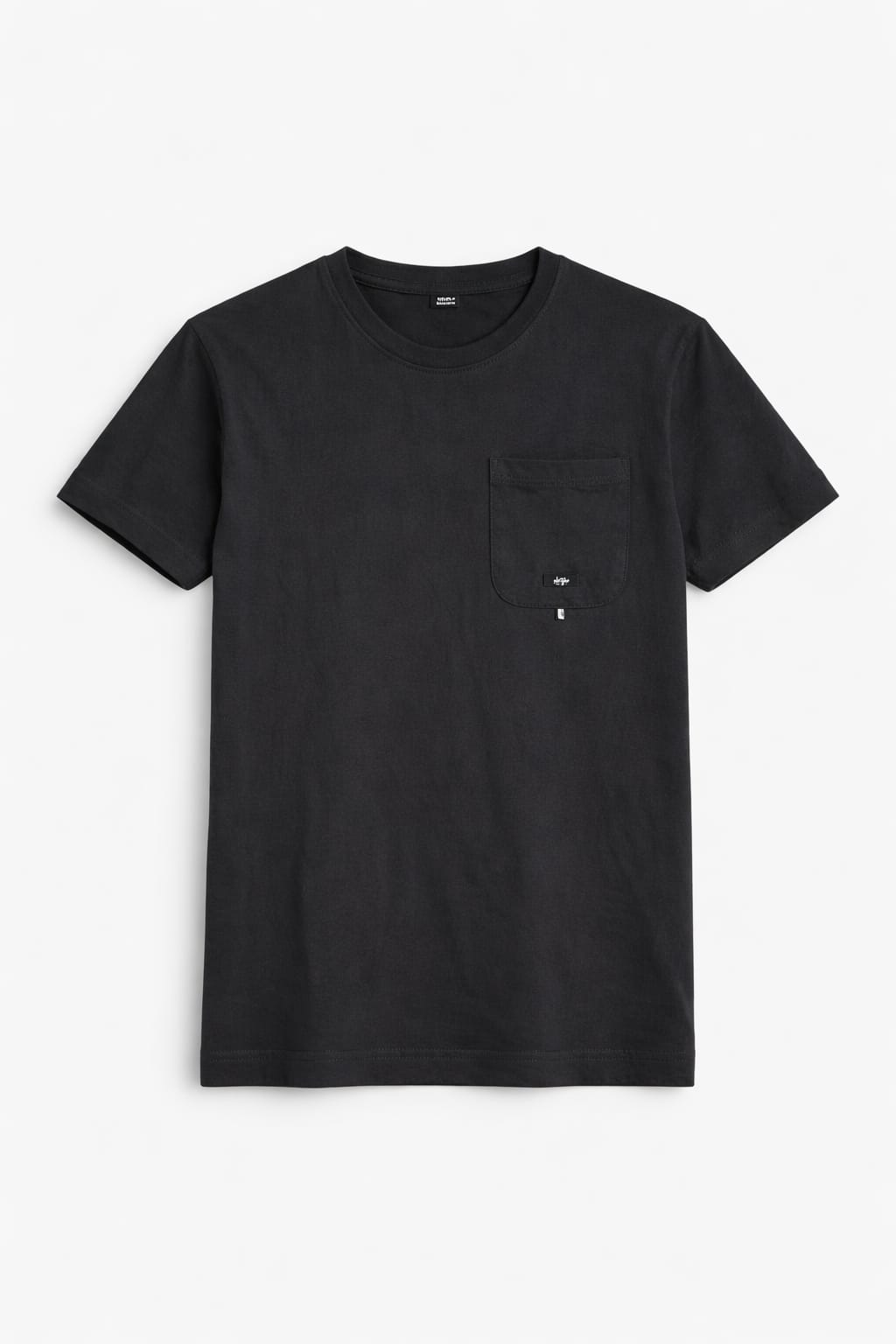 Black  With Pocket Men's T-Shirt 540