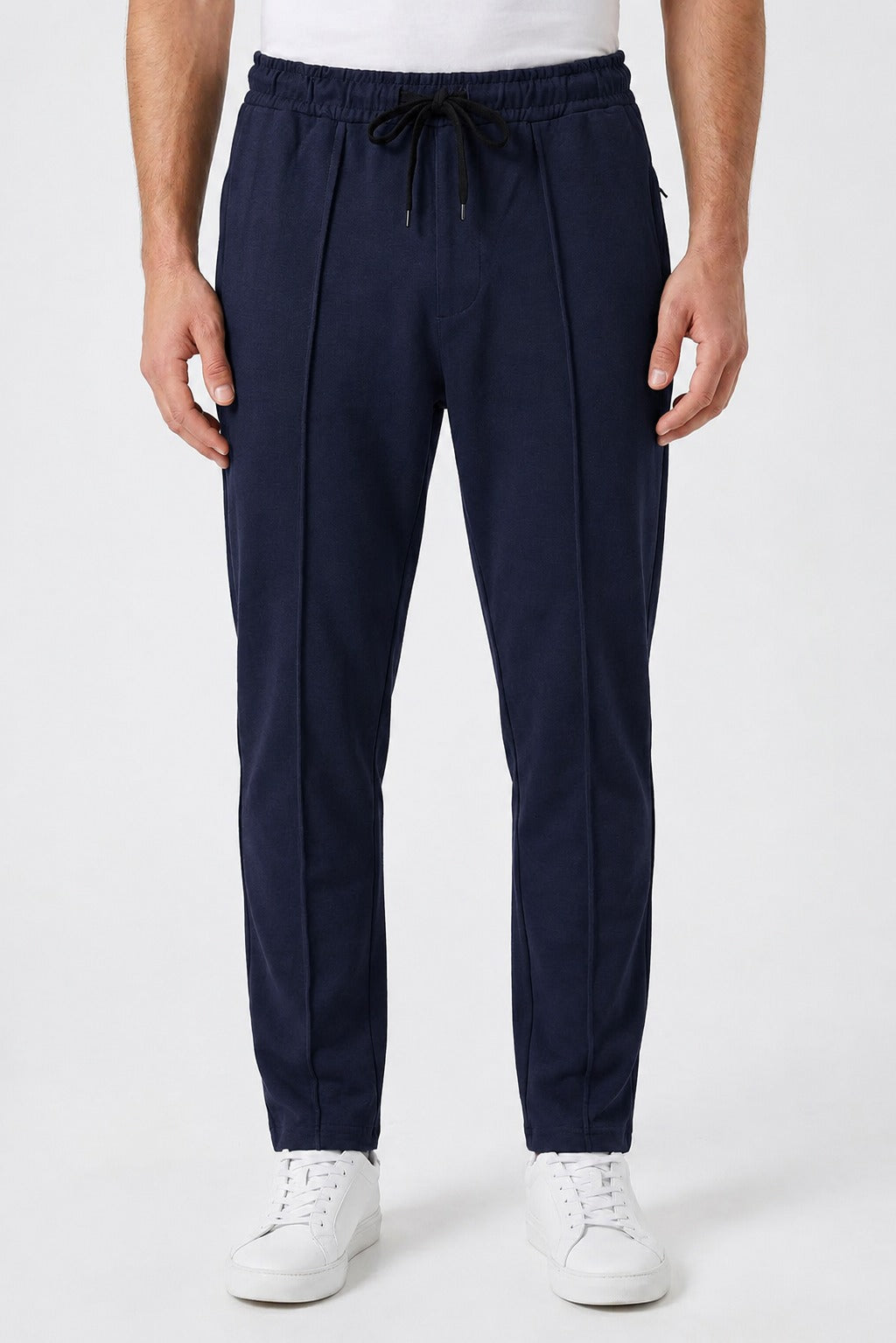 Men’s Premium  Pique Trouser – Navy