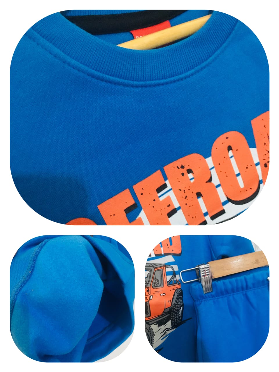 "OFFROAD" Royal Blue Track Suit Boys 001 & A