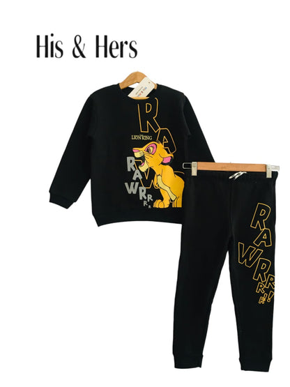 RAWRRR Black Track Suit  Boys 240