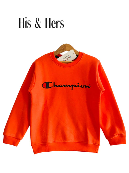 Champion Orange Sweatshirt Boys 273
