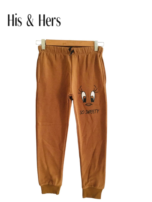SO SWEETY Brown  Trousers Girls (008)