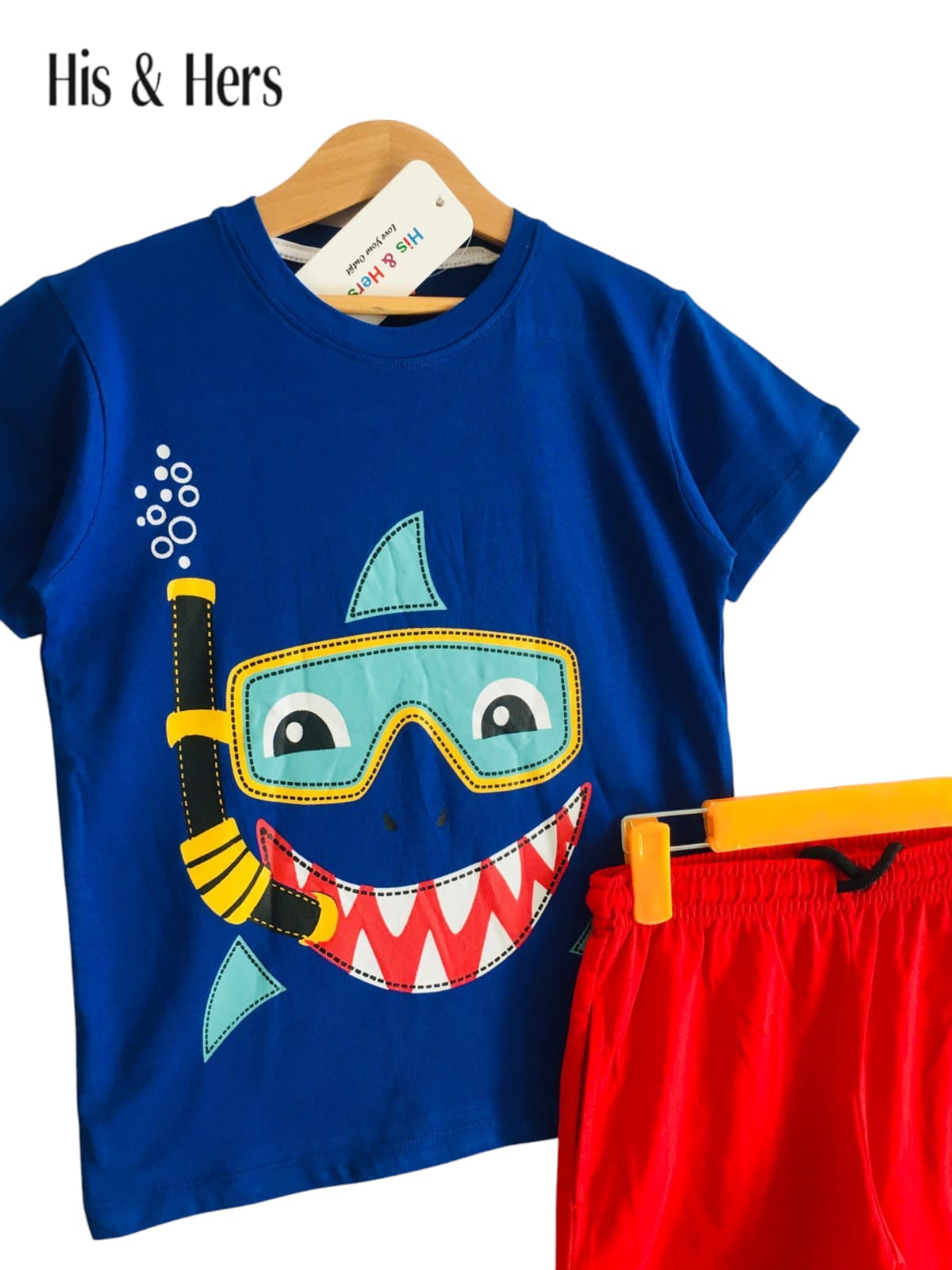 Diving Blue Nicker Suit Boys 121