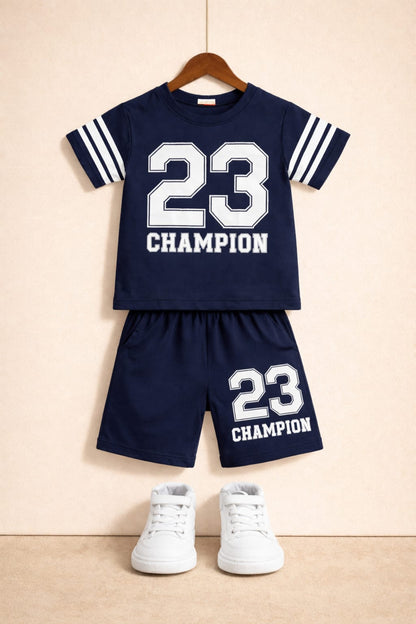 Champion T-Shirt Nicker Suit 233