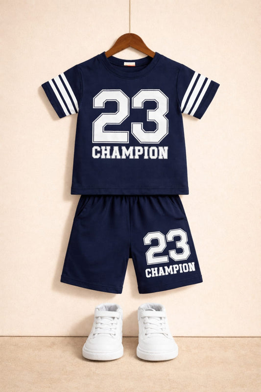 Champion T-Shirt Nicker Suit 233