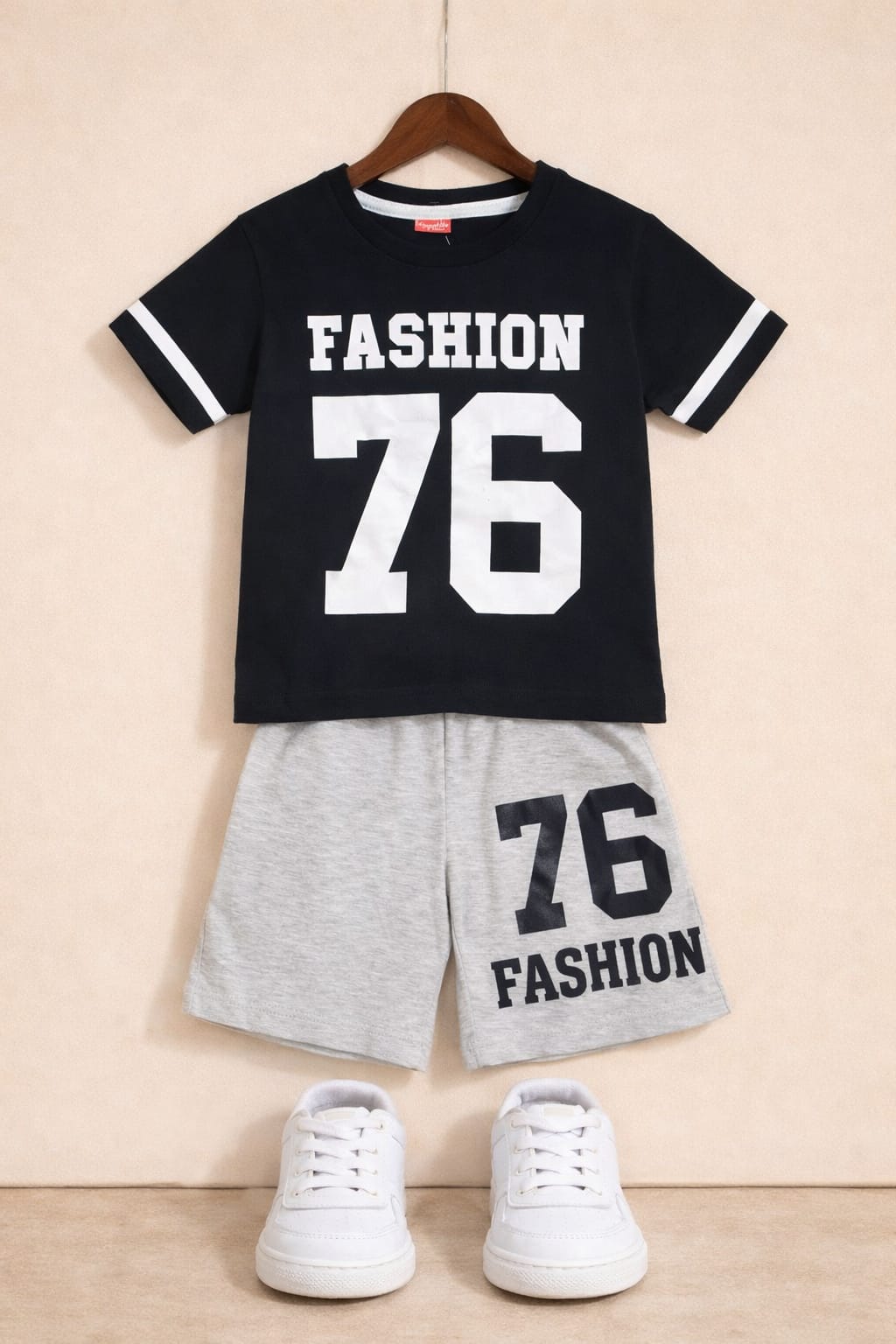 Fashion T-shirt Nicker Suit 226