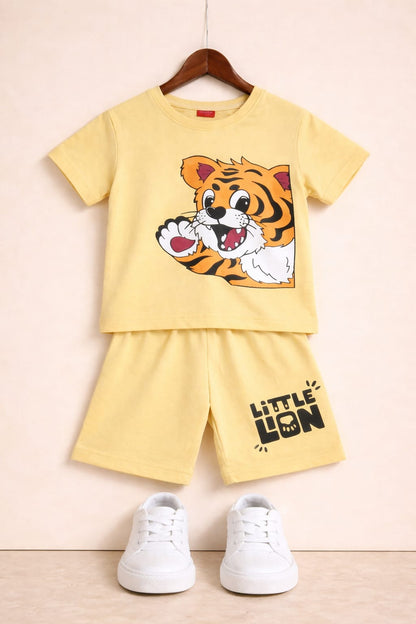Tiger Fun Set Printed Nicker Suit Boys 225