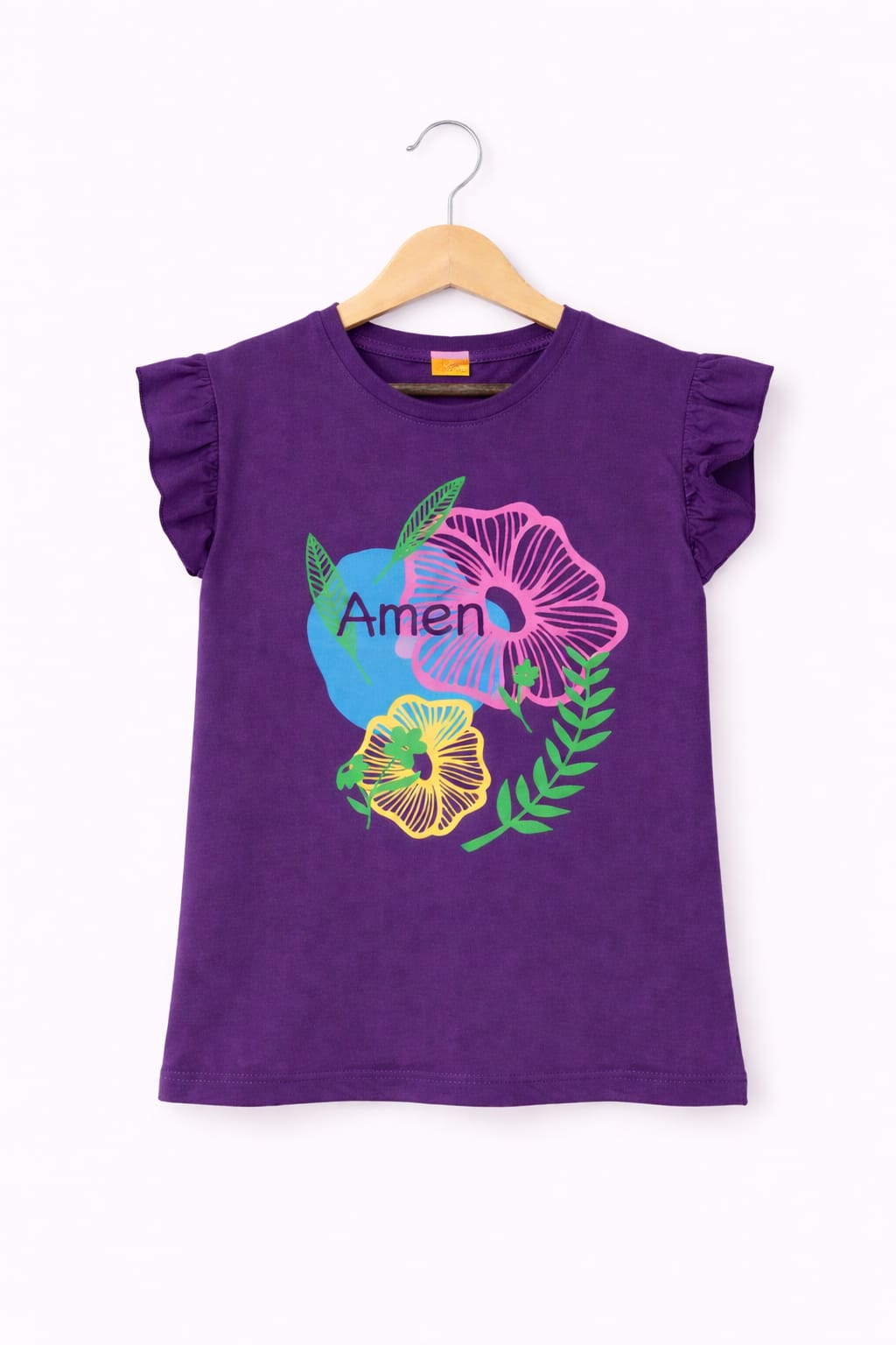 Amén Purple T-Shirt Girls 225