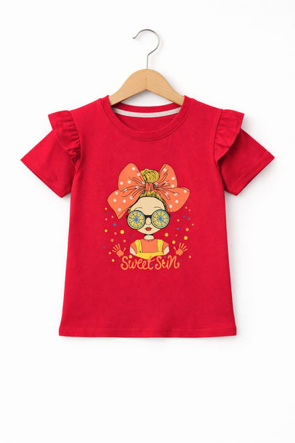 Sweet Girl Pink T-Shirt Girls 420