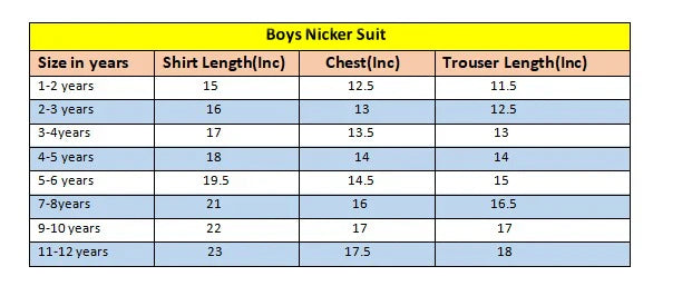 [SHADOWS] Printed Black Boys Nicker Suit 609