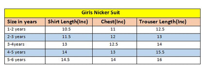 Pink Girl Printed Red Girls Nicker Suit 708