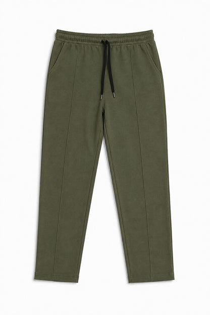 Men’s Premium  Pique Trouser – Olive Green