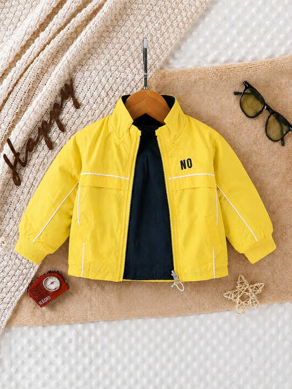 Yellow Reflective Kids Jacket 212