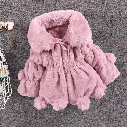 Rosy Puff Coat- Dusty Pink 905+906