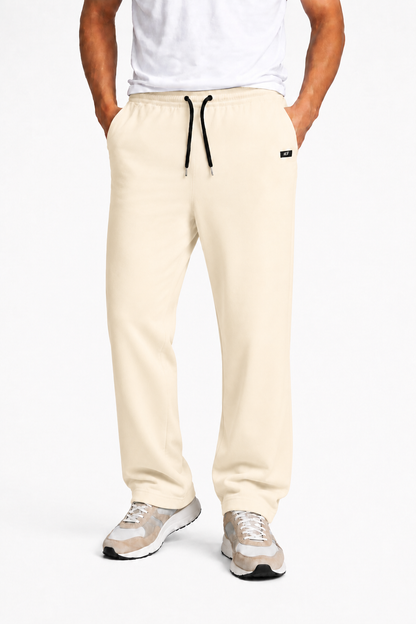 Men’s  Fleece  Trouser – Cream 802