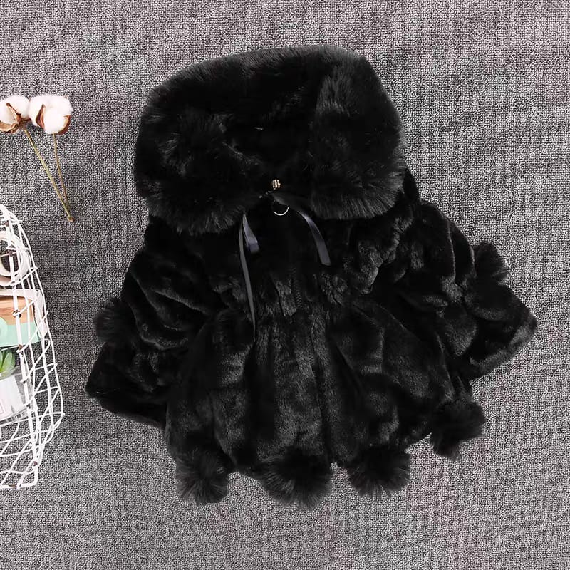 Rosy Puff Coat- Black 905+906