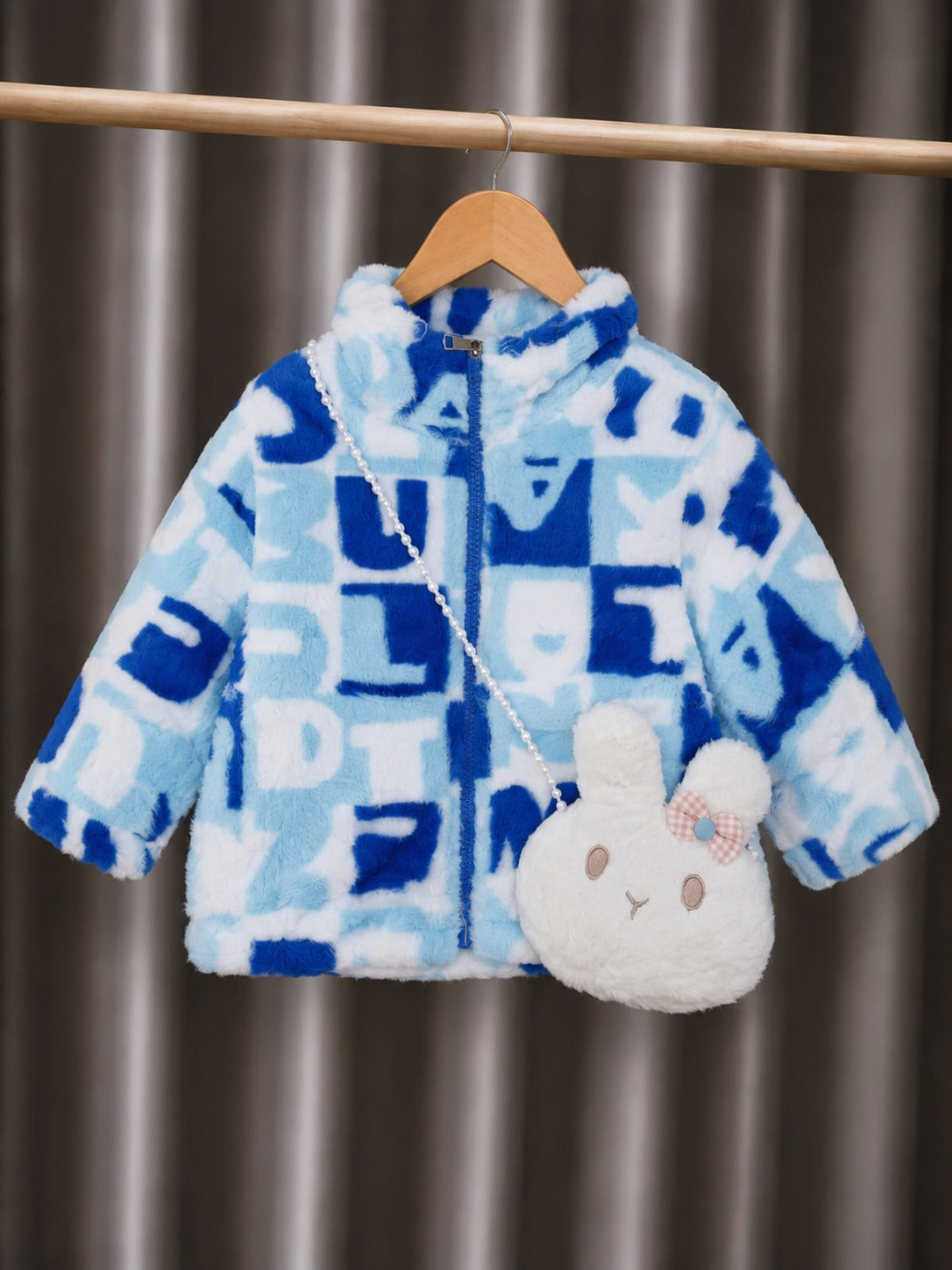 Bunny  Blue Fleece Jacket 218