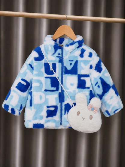Bunny  Blue Fleece Jacket 218