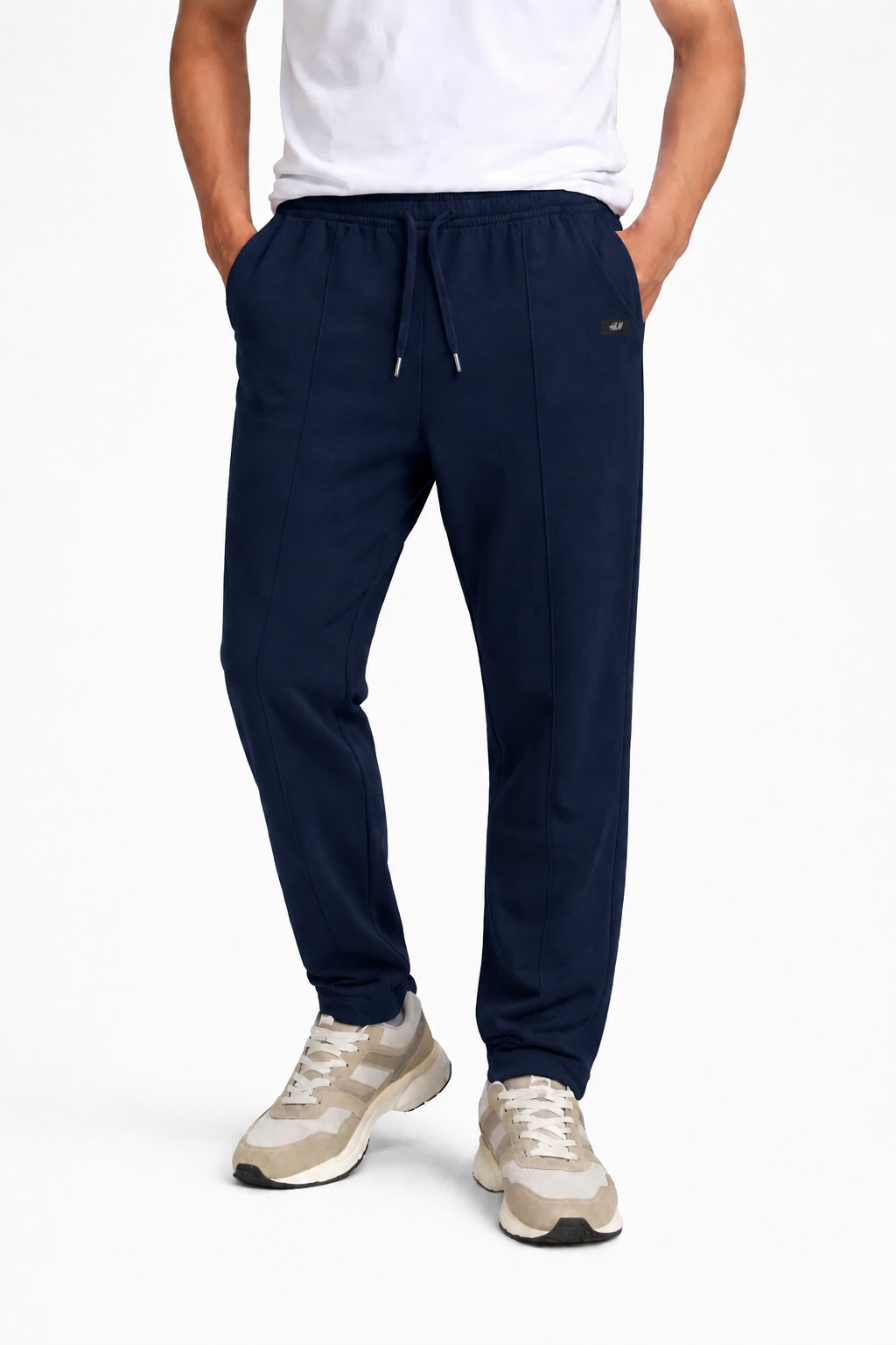 Men’s Premium Cotton Terry Lightweight Trouser – Navy