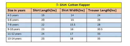 Rainbow & Flowers Printed Red T-shirt Trousers