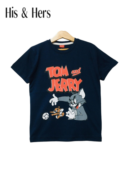 Tom &Jerry Navy T-Shirt Boys 108