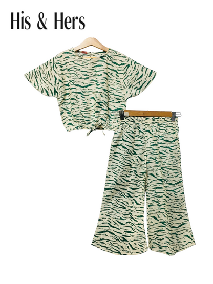 Green Abstract Lines Offwhite Skate Fish Girls 235
