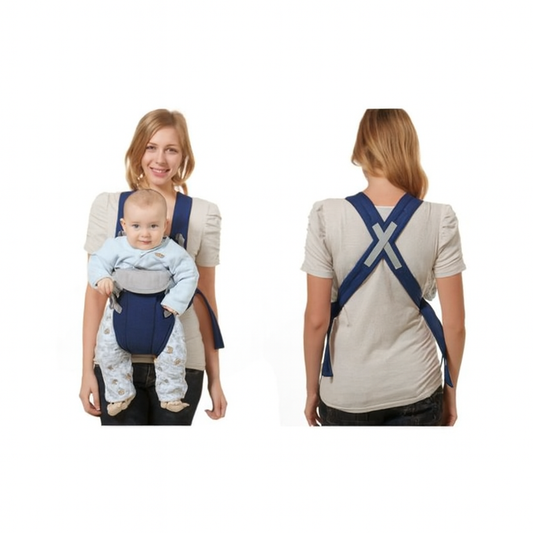 Soft Adjustable Baby Carrier – Navy Blue