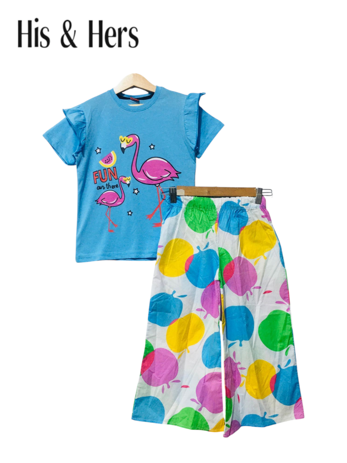 FUN Blue T-Shirt &Cotton Flapper 203