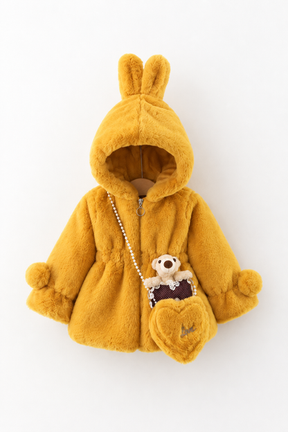 Royal Berry Bunny Coat - Mustard 925
