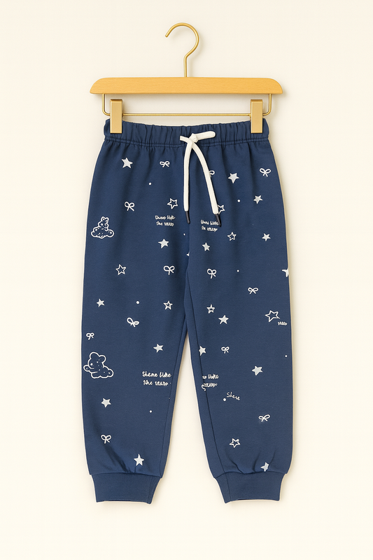 Shine Like the Stars Joggers – Midnight Blue 🌙⭐