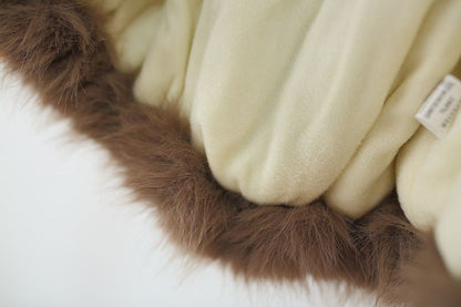 Penguin Plush Jacket-Brown 923