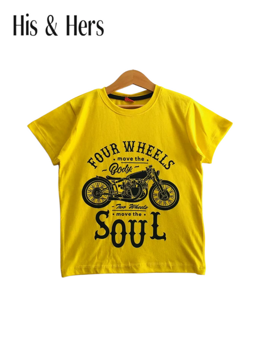 SOUL Yellow T-Shirt Boys 221