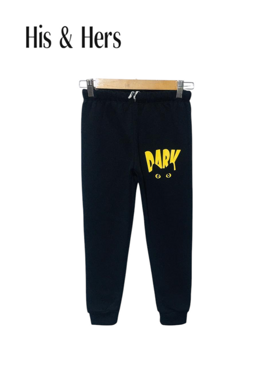 DARK Black Trousers Boys