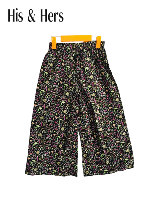 Small Shapes Allover Print Cotton Flapper Girls