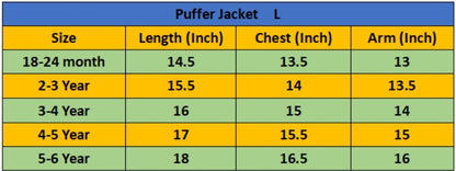 Imported Puffer Jacket 3D Tail - Shiny Black
