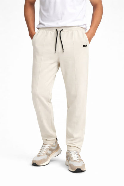 Men’s Premium Cotton Jersey Trouser – Off-white