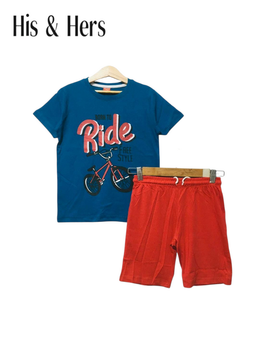RIDE Royal Blue Nicker Suit Boys 451