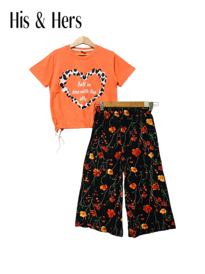 Fall in Love Carrot T-Shirt & Cotton Flapper 238