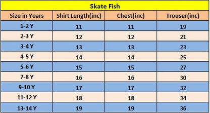 Yellow Pink Flowers Allover Print Skate Fish Girls 225