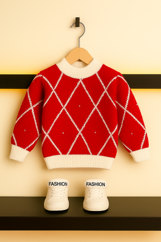 Imported Kids Sweater | Slight Stain | Clearance Deal