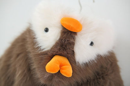 Penguin Plush Jacket-Brown 923