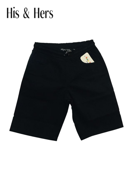 His&Hers Kid's Elastic Waist Cotton Shorts Boys 271