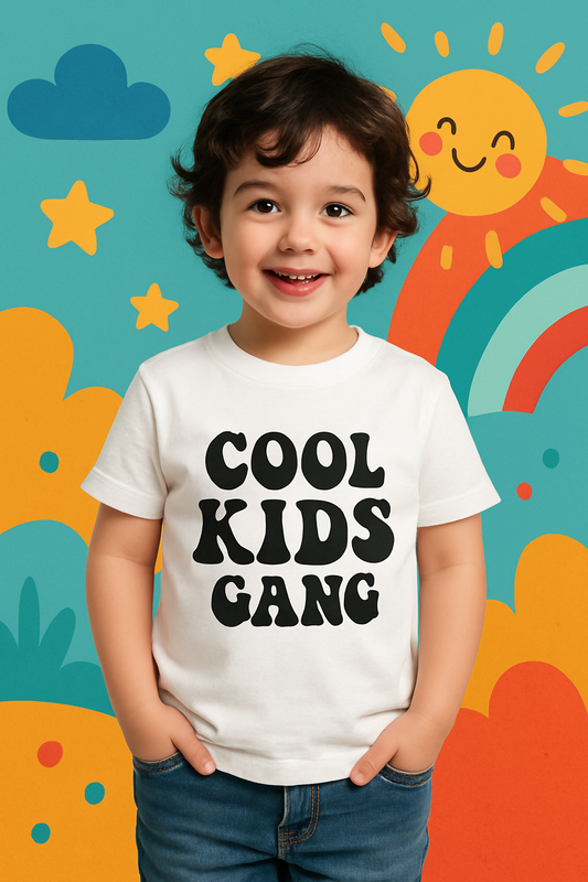 Cool Kids Gang White T-Shirt Boys 457