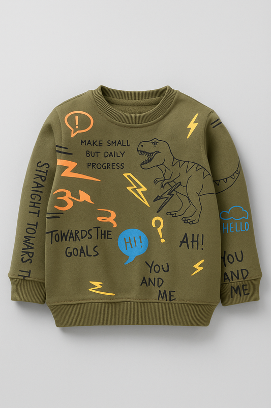 You And Me Mehendi Sweatshirt Boys 434