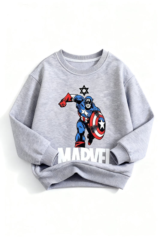 MARVEL Captain America Grey Sweatshirt Boys 272